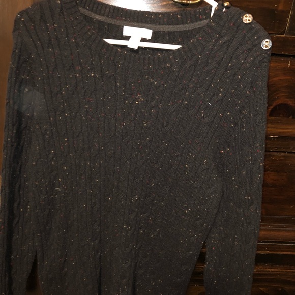 Woman’s black multi fleck sweater - Picture 1 of 4